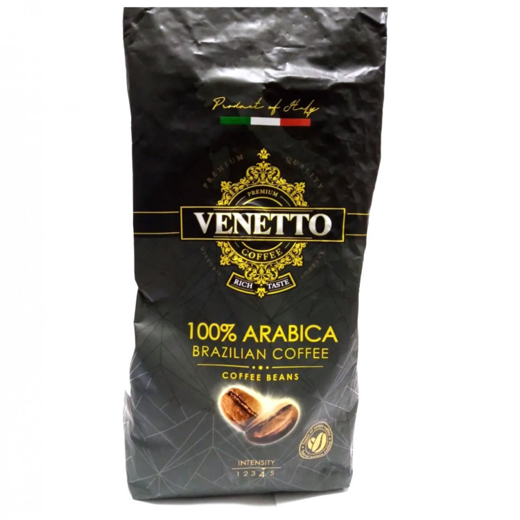 Кофе Venetto Arabica 100% в зёрнах  1 кг.
