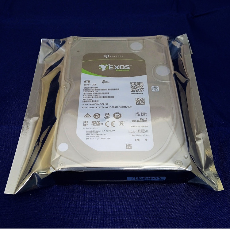Жесткий диск Seagate Exos 7E8 6 ST6000NM029A, 6ТБ, SAS 