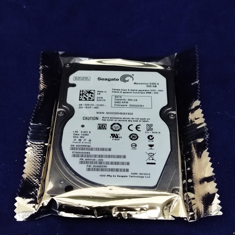 Жесткий диск Seagate ST9500325AS, 500 Гб