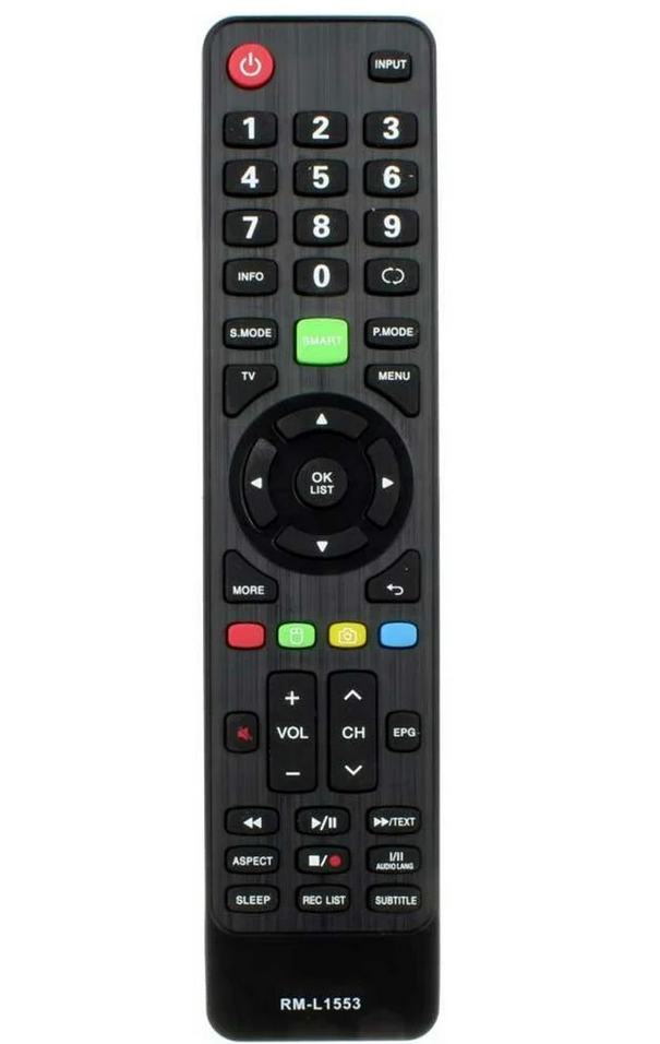 Пульт ДУ Huayu RM-L1553, черный