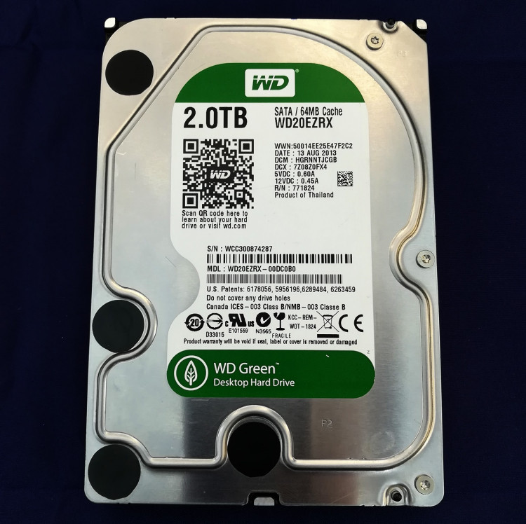 Жесткий диск Western Digital WD Caviar Green 2 TB WD20EZRX
