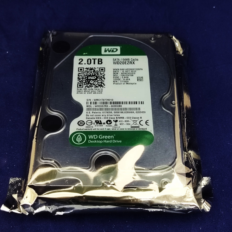 Жесткий диск Western Digital WD20EZRX, 2 ТБ