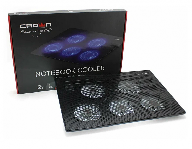 Подставка для ноутбука CROWN MICRO CMLC-1105, черный