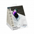 Беспроводное зарядное устройство Deppa Charging Stand Neo 3in1 (QIWCP2F)(24017), 20 Вт белое 