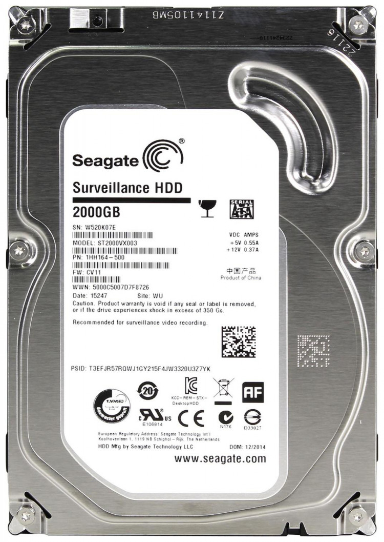 Жесткий диск Seagate ST2000DL003, 2 Тб