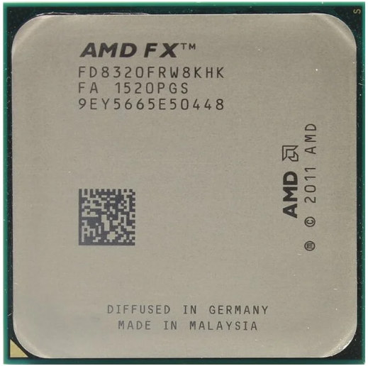 AMD FX-8320 AM3+, 8 x 3500 МГц