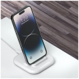 Беспроводное зарядное устройство Deppa Charging Stand (QIWCPQC3)(24020), 15 Вт белое