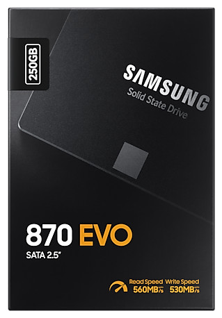Samsung 870 EVO 250 GB MZ-77E250BW