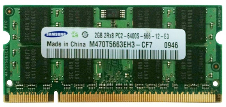 Samsung 2GB 800MHz CL6 (M470T5663EH3-CF7)