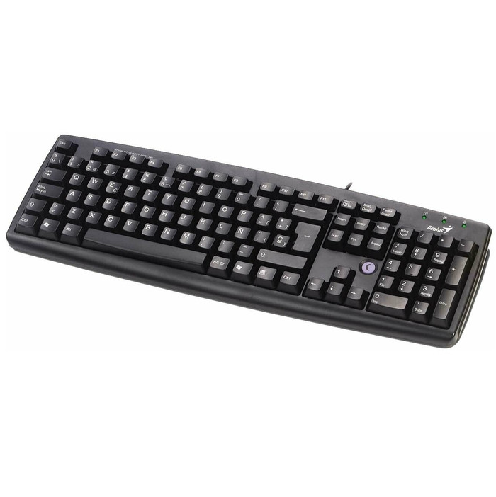 Клавиатура Genius Slender KB-06XE, черный USB