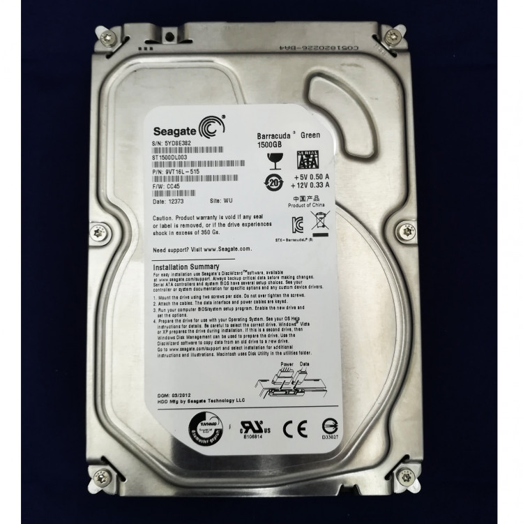 Жесткий диск Seagate Barracuda 1.5 ТБ ST1500DL003