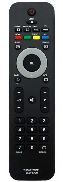 Модельный пульт управления для Philips Huayu RC242254902454 / 2422 549 02454 (RC4747/01)