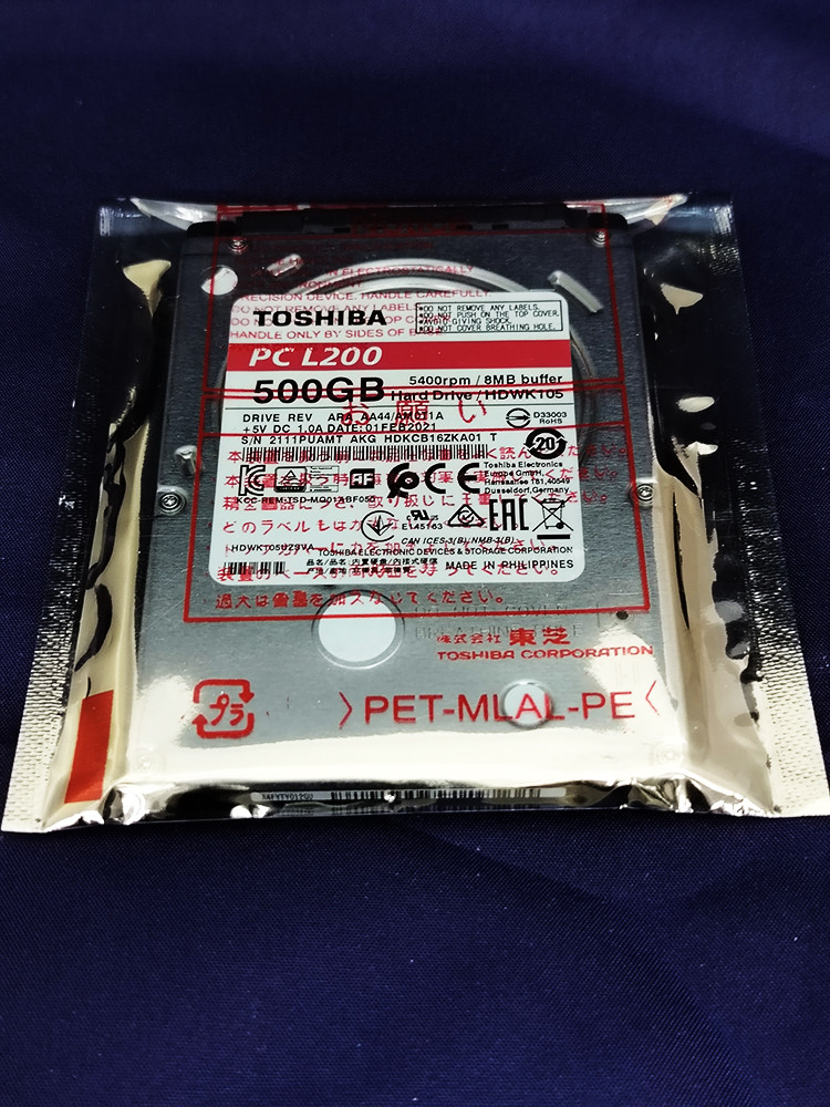 Жесткий диск Toshiba HDWK105UZSVA, 500 Гб
