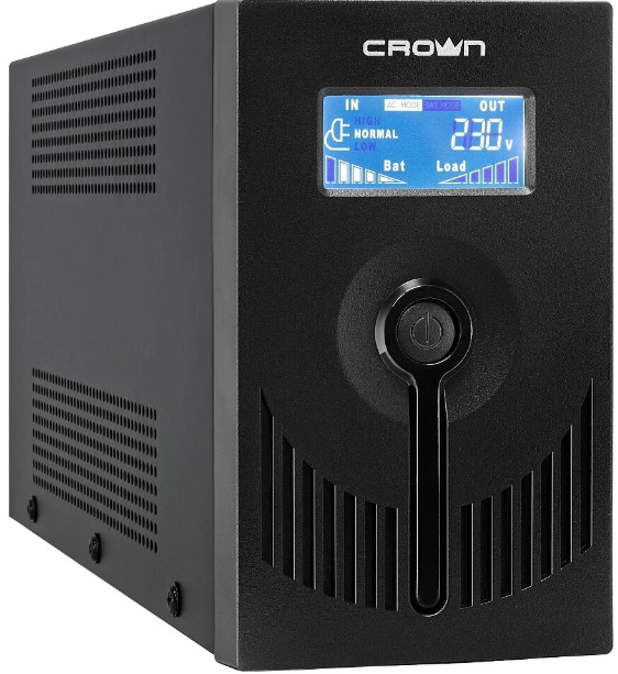 CROWN MICRO CMU-SP650 Euro USB LCD черный