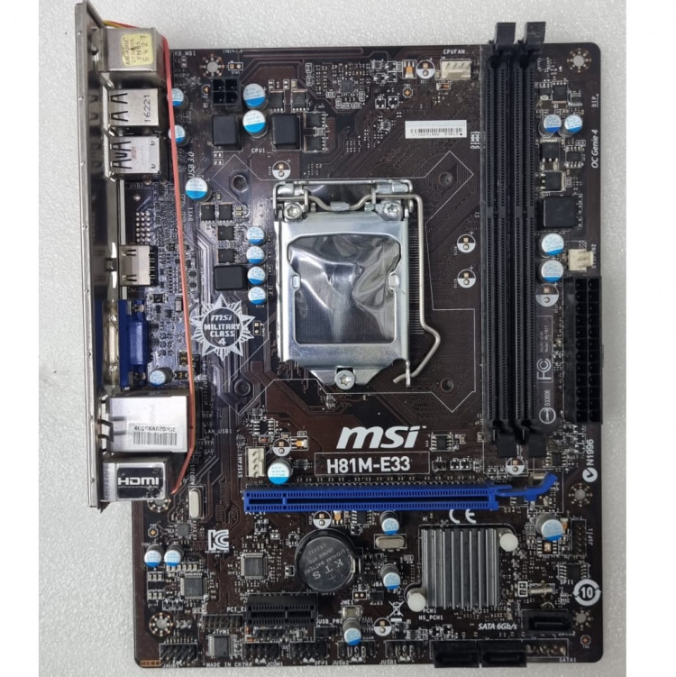 Материнская плата MSI H81M-E33