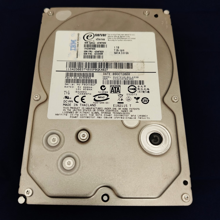 Жесткий диск IBM 1ТБ HUA721010KLA330