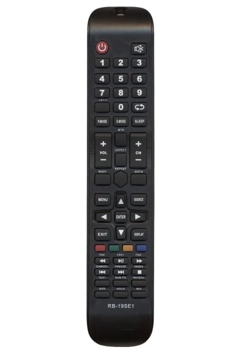 Пульт ДУ Huayu RB-19SE1, черный