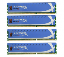 Оперативная память HyperX 16 ГБ (4 ГБ x 4 шт.) DDR3 2133 МГц DIMM CL11 KHX2133C11D3K4/16GX