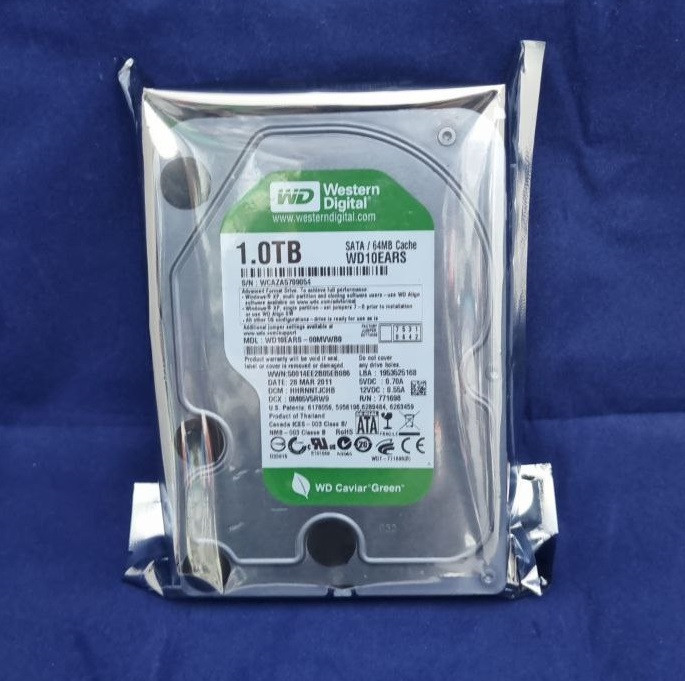 Жесткий диск Western Digital 1ТБ  WD10EARS