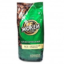 Кофе Жокей Классический Arabica 100% в зёрнах 500 г.