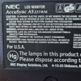 Монитор NEC AccuSync AS221WM, 22",1680x1050, 75 Гц, TN