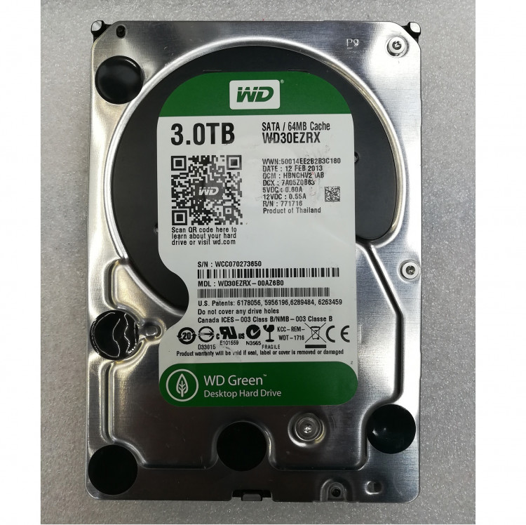 Жесткий диск Western Digital WD Caviar Green 3ТБ WD30EZRX