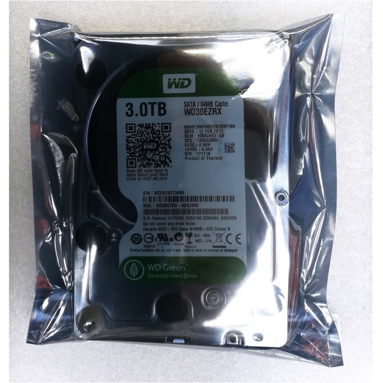 Жесткий диск Western Digital WD Caviar Green 3ТБ WD30EZRX