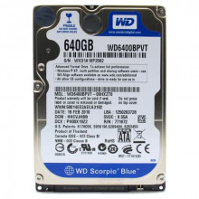 Western Digital WD Scorpio Blue 640 GB WD6400BPVT