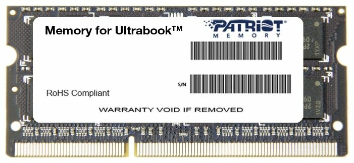 Patriot Memory SL 8GB 1600MHz CL11 (PSD38G1600L2S)