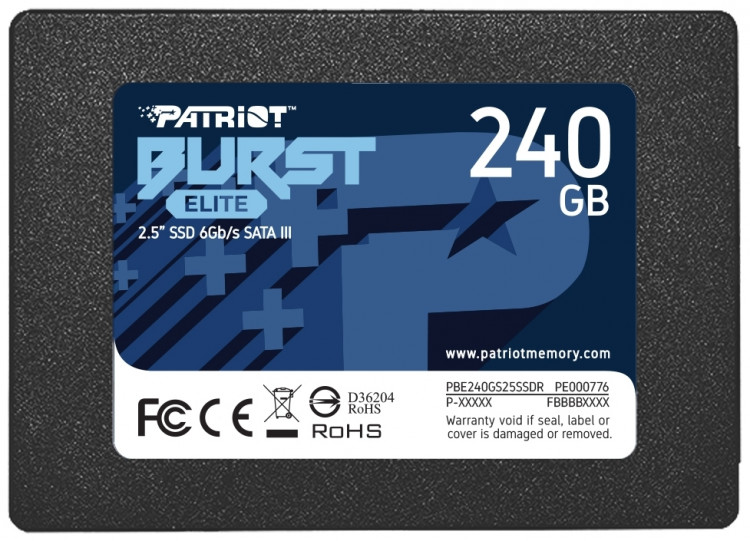 Patriot Memory Burst Elite 240 GB PBE240GS25SSDR
