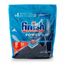 Таблетки для посудомоечных машин Finish Powerball Power Aio 50шт.